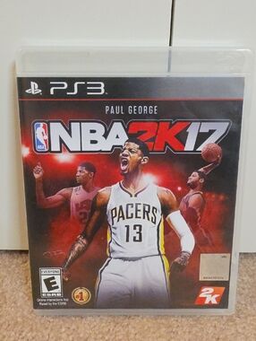 NBA 2K17 Paul George (PS3) - Red/Black Game Case by 2K